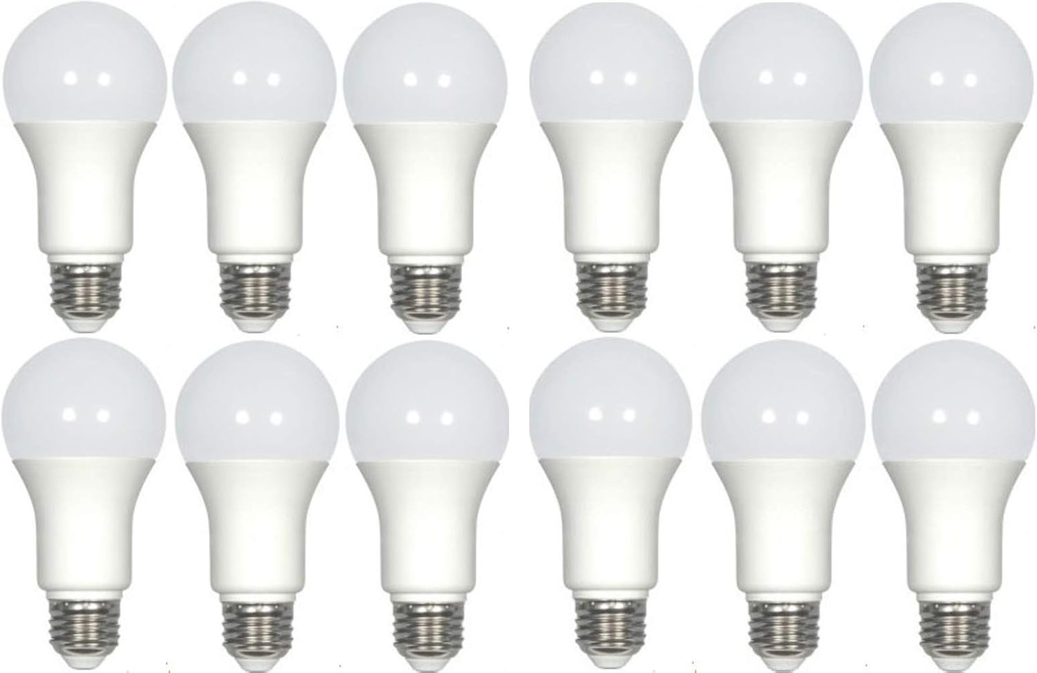 Satco S29837 Solid State LED Light Bulb, Frosted Finish, 120 Volts, 9.8