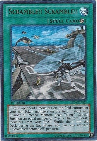 Yu-Gi-Oh! - Scramble!! Scramble!! (LTGY-EN061) - Lord of the Tachyon Galaxy - 1st Edition - Ultra Rare