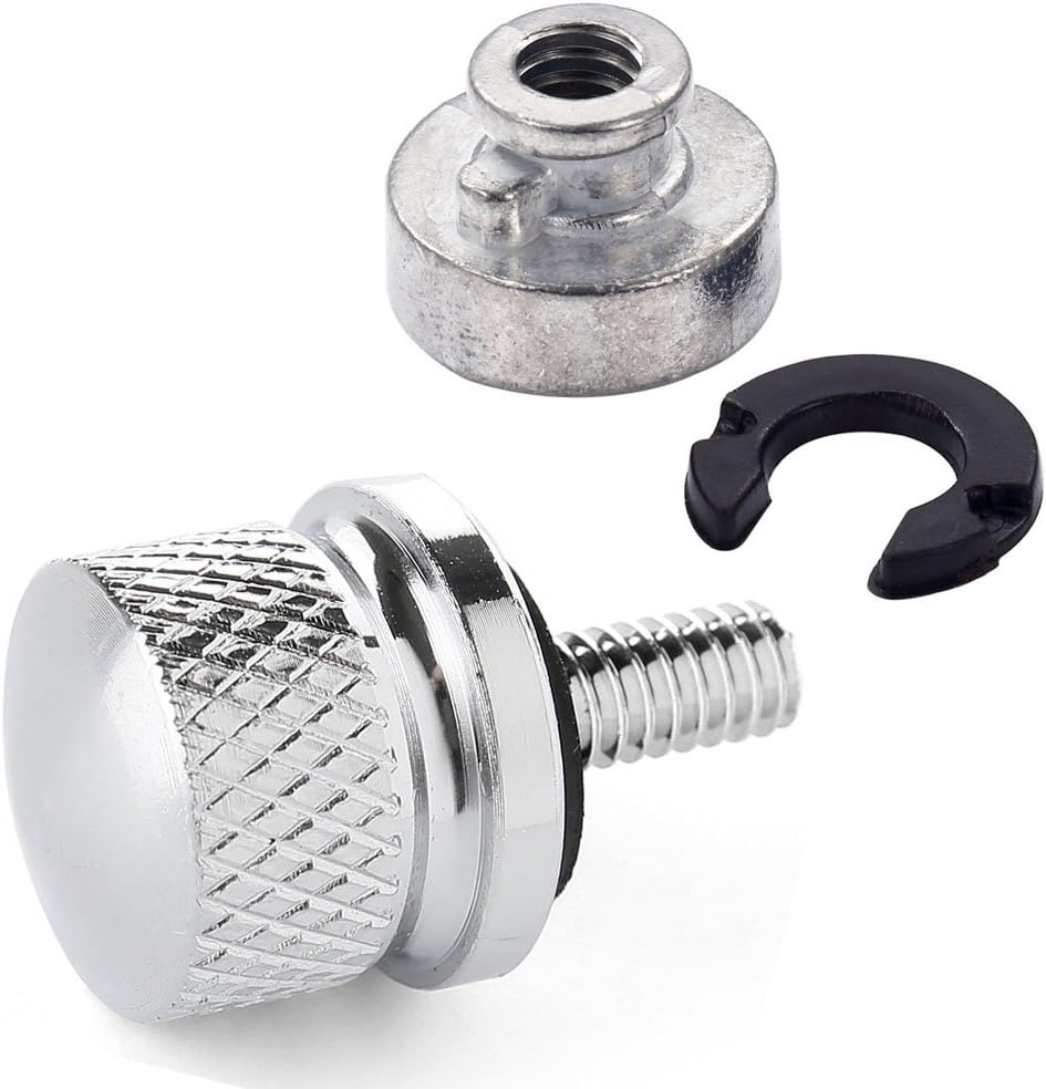 Pistons Chrome Stainess Steel Rear Fender Seat Bolt Screw Mount