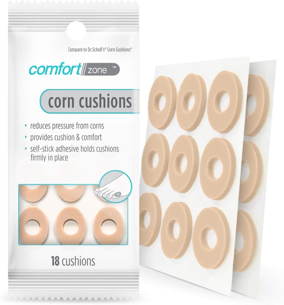 Comfort Zone Corn Cushions, 18 Count: Health & Personal Care