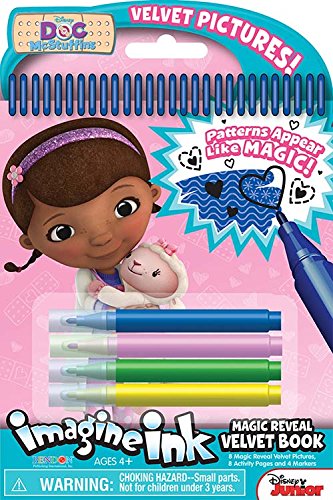 Bendon Publishing Doc Mcstuffins Magic Reveal Velvet Activity Book