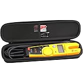 Aproca Hard Case Compatible with Fluke T5-600 / T5-1000 / T6-1000 / T6-600 Electrical Voltage Continuity and Current Tester, Portable Storage Bag for Accessories (Case Only)