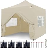 Gorilla Gazebo 3x3m Pop Up Heavy Duty Waterproof Market Stall Cream