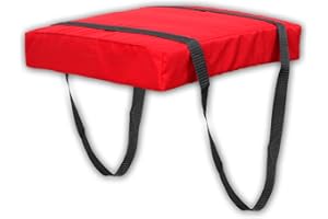Bradley Type IV Boat Cushion USCG Approved Throwable Flotation Device - Red