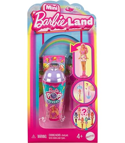 Amazon.com: Mattel Mini BarbieLand Cutie Reveal Micro Doll Case of