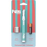 palmperfect Face Razor for Women, Twin-Blade Hair Trimmer, Battery Included | Quick facial hair removal, hair trimmer women, eyebrow razor, upper lip, nose, battery included, stainless steel twin-blade