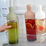 Hario Cold Brew Tea Wine Bottle 750ml White FIB-75-W Filter-In view 4