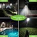 Mpow Solar Lights Outdoor, Bright Motion Sensor Security Wall Lights with 3 Modes, Wireless Waterproof Night Lights for Garage Driveway Front Door Garden Path Patio Deck Yard Lighting - 2 Pack