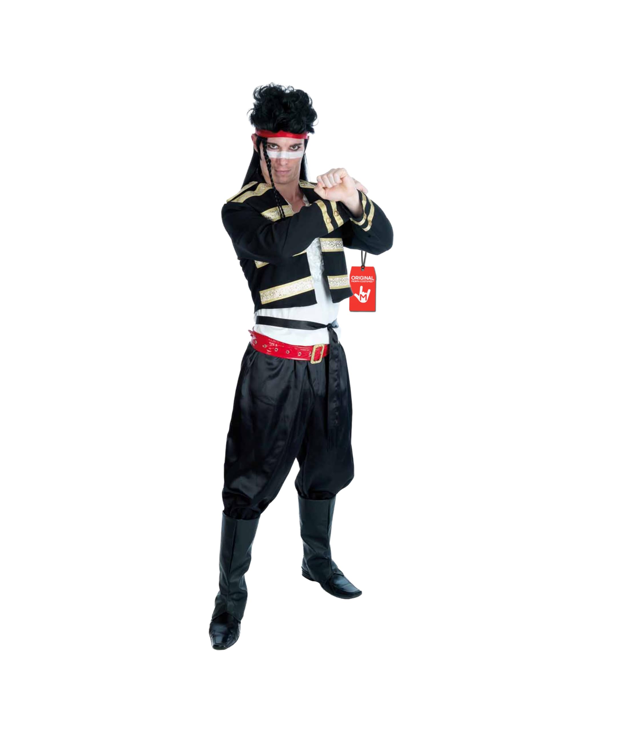 Fun Shack New Romantics Costume, 80s Fancy Dress Men, 80’s Fancy Dress, Mens 80s Costume, Halloween Costumes Men, XL