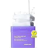 DERMAFIRM Soothing Repair Toning Pad - Korean Skin Care Toner Pads for Face w/Glutathione + PHA, AHA, LHA - Vegan & Moisturizing Face Exfoliating - Salicylic Acid Facial Pads 70EA