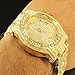 Diamond & Co. Men's 5275470 Ice King Analog Japan Quartz Golden Watch
