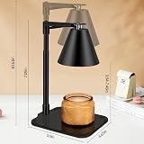 Ambitelligence Candle Warmer Lamp with Timer & Adjustable Height - Black view 6