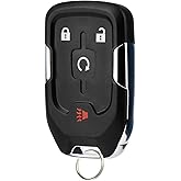 Smart Key Remote Fob For 2017-2020 GMC Acadia - 5-Button, FCCID HYQ1EA, Uncut Blade, Set Of 2