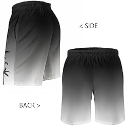 Lzzidou Men's Swim Trunks Quick Dry Hawaiian Board