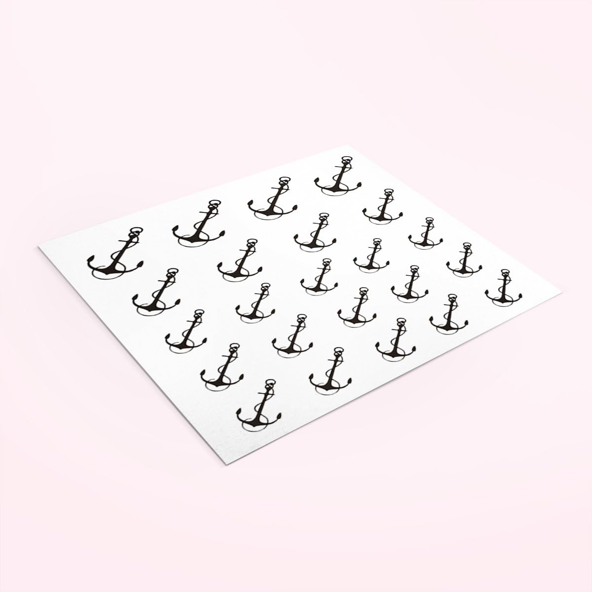 Anchor Nail Decals by YRNails