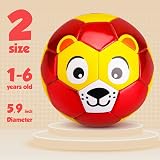U&C Planet Toddler Soccer Ball Size 2 Mini Football Kids 5.9 in with Pump view 2