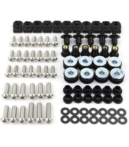 OVOGHOW Motorcycle Fairing Bolt Kit - Stainless Steel Screws For Goldwing 2001-2018