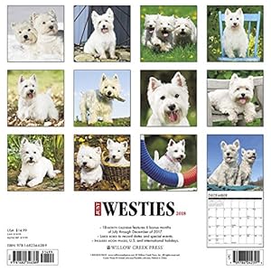 Just Westies 2018 Calendar