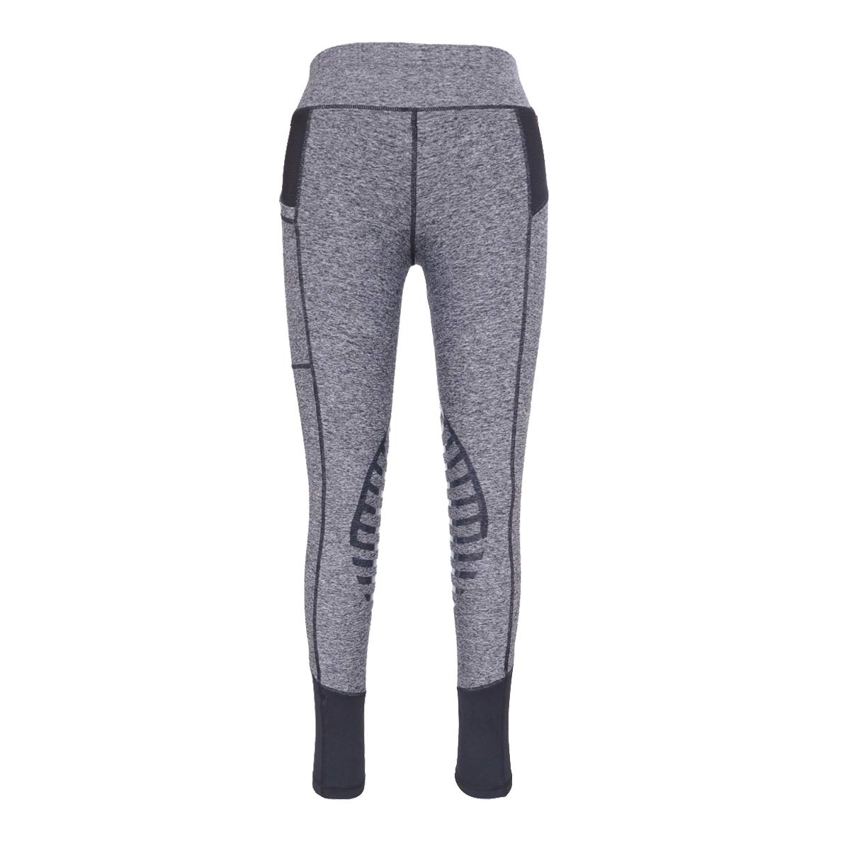 HR Farm Women's Silicone Tights Horse Riding Gel Grip Pull On Leggings with Pocket UPF50+