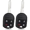 Key Fob Keyless Entry Remote Control Compatible with Ford Explorer Sport Mustang Crown Victoria Edge Escape Expedition Focus Fusion/Lincoln/Mazda/Mercury Car Key Replacement for CWTWB1U793