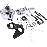 Flynsu 8" Dual Power Brake Booster Conversion Kit w/Disc Drum Replacement for 1962-1974 Dodge Dart A B E Body RSRB2800SKT (Ch