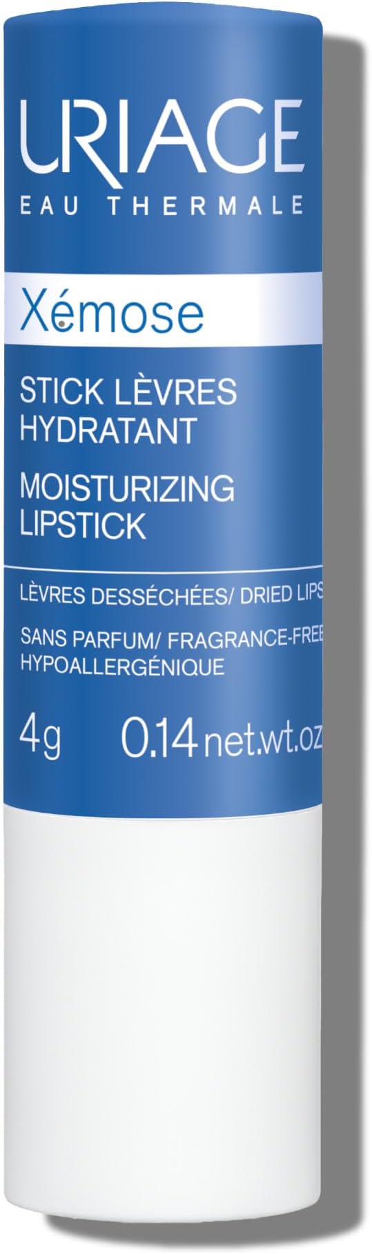 Uriage Xemose Moisturising Lipstick 4 g Fragrance Free Hypoallergenic