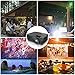 Projector, 2nd Version Mini Video Projector, Multimedia Home Theater Video Projector Supporting 1080P, HDMI, USB, VGA, AV -Home Cinema by ZOOKKI