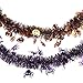 Juvale 5-Pack Halloween Tinsel Garland Decorations, Spider, Pumpkin, Bat, Ghost, Spooky Halloween Garland for Costume Party, Masquerade Ball and Haunted House (6.6 Feet)