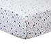 Brandream Butterfly Floral Crib Set Shabby Baby Bedding Pink Crib Bedding Set for Girls With Bumpers,Ideal Baby Shower Gift,7piece