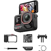 Insta360 Ace Pro 2 Xplorer Bundle Single Battery- 8K Waterproof Action Camera Co-Engineered with Leica, 1/1.3" Sensor, Dual AI Chip, Leading Low Light, Superior Audio, Flip Screen &amp; AI Editing
