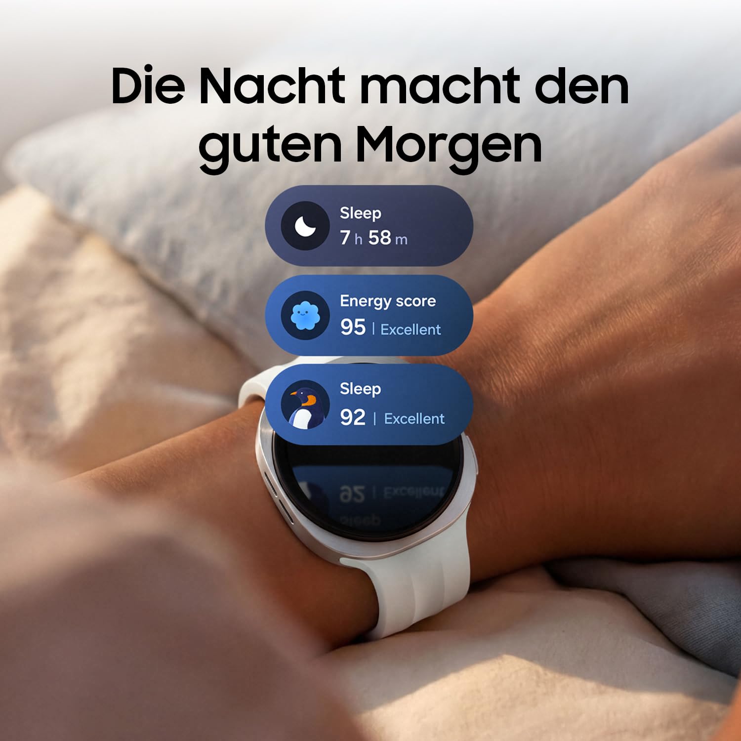 Samsung Galaxy Watch9 AI Smartwatch 44mm, Minimalistisches Design, Graphite 4