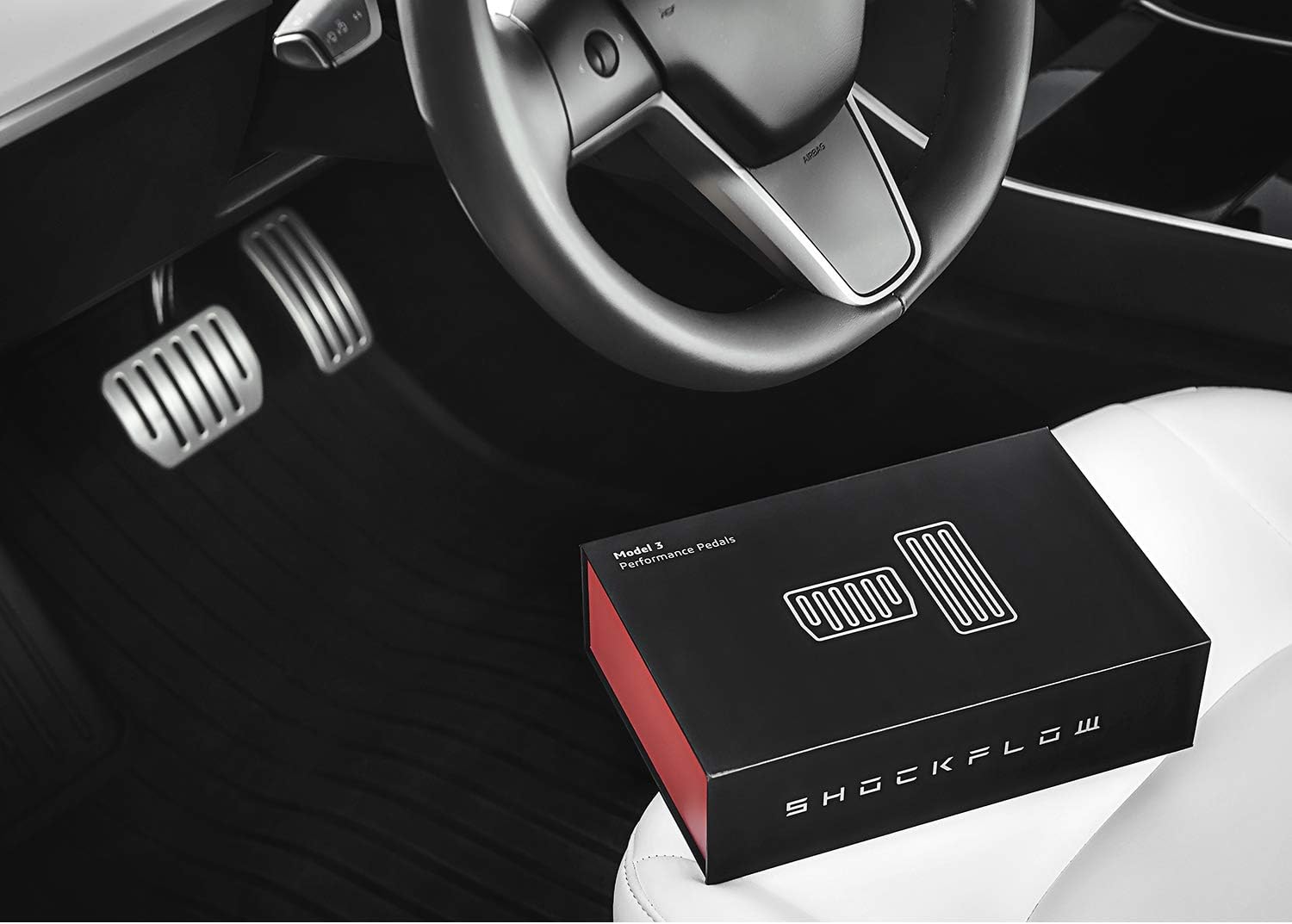 tesla model 3 pedals