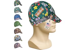 GENERIC Custom Expressions Handmade Welders Cap for Men - 100% Cotton Welding Caps for Men & Women