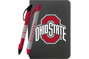 Greeting Pen Ohio State Buckeyes 5" X 8.25" Notebook / 2 Pen Set (1243M2)