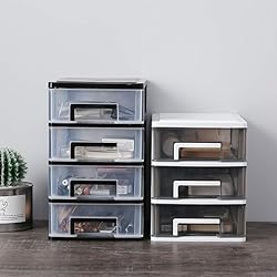 STOBOK 2 Drawer Small Office Storage Organizer Desk