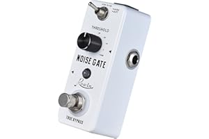 ERYUE Effect Pedal Noise Gate Noise Reduction Guitar Effect Pedal 2 Modes Aluminum Alloy Shell True Bypass