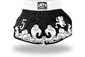 CROWN Anime Muay Thai Shorts Men Women - Silky Fighting Kickboxing Training Trunks BJJ MMA Jiu Jitsu Nogi Boxing Shorts