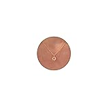 VRIUA Sun Necklace for Women 14k Gold Plated Dainty