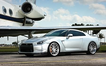 Amazon Co Jp 絵画風 壁紙ポスター はがせるシール式 日産 Gt R R35 前期型 カスタム 08年 シルバー ジェット機 ニッサン キャラクロ Nr35 021w2 ワイド版 603mm 376mm 建築用壁紙 耐候性塗料 車 バイク