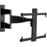 SANUS Premium Full Motion TV WALL Mount for 32-55 TVS - Black