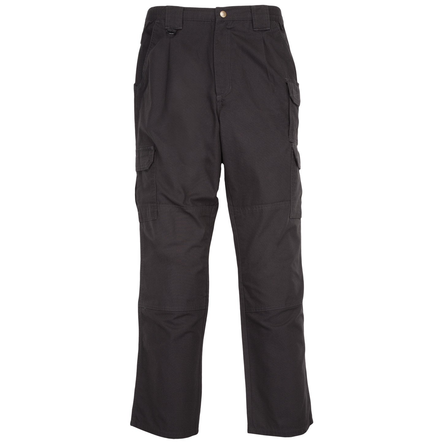 5.11 Pantalones de trabajo activos tácticos para hombre, ajuste superior, doble refuerzo, 100 % algodón, gris, 32 W x 32 L, estilo 74251