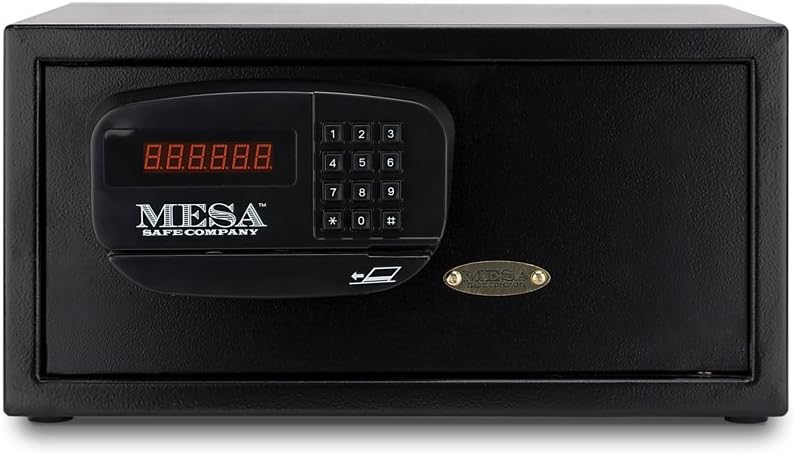 Hotel Safe, 1.2 cu. ft, Black, 35 lb. - - 