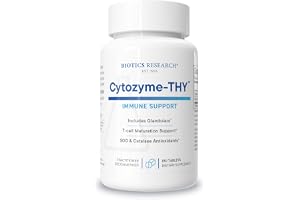 BIOTICS RESEARCH Cytozyme Thy, Neonatal Thymus Concentrate 125mg 180 Tablet | Supports Health of the Thymus Gland, Healthy Immune Response and Body Pathway Processes, Supports Immune System