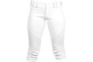 3N2 Women's Softball Pants NuFit Knickers - ¾ Inch Belt Loops - Low-Rise Fit, Double Knee Reinforcement