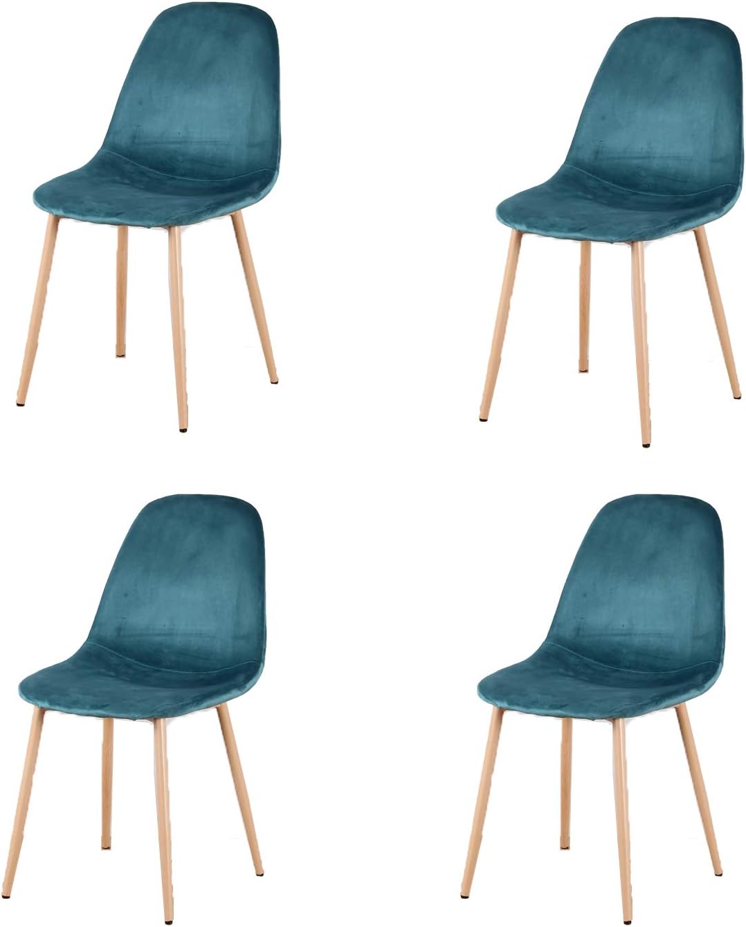 Best Blue Mid Century Modern Plastic Dining Chair