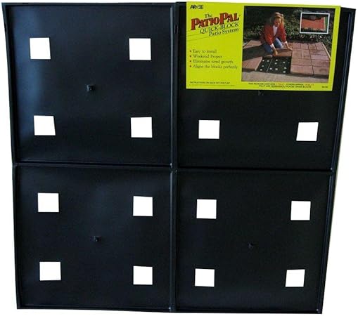 Amazon Com Argee Rg195 25 Brick Edging 5 Pack Black Outdoor