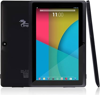Amazon Dragon Touch タブレットandroid 7インチ デュアルカメラ Hd 1024x600 Google Play Zoodles プリロード 3dゲームサポート ブラック Yx 並行輸入品 Dragon Touch タブレットandroid 7インチ デュアルカメラ Hd 1024x600 Google Play Zoodles プリロード 3d