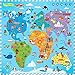 Creative Baby 9 Piece Interactive Playmat, Around The World