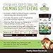 Calming Treats for Dogs - 120 Chews, Grain-Free Dog Treats Made in USA - Pet Stress Relief, Dog Separation Anxiety Relief, Natural Calm Aid Supplement for Composure Anti Barking Motion Sickness Storms