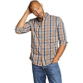 Eddie Bauer Mens Long Sleeve Voyager Flex Shirt